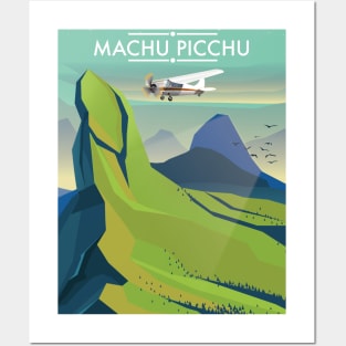 machu picchu Travel poster Posters and Art